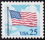 Stamps United States -  BANDERA DE USA