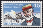 Stamps : America : United_States :  SAMUEL P. LANGLEY-Pionero de la aviación