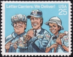 Stamps United States -  CARTEROS