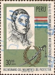 Stamps Peru -  Bicentenario del Nacimiento del Protector del Perú Generalísimo Don José de San Martín, 1778-1978.