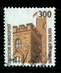 Stamps : Europe : Germany :  Castillo Hambach