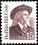 Stamps United States -  BUFFALO BILL