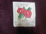 Stamps : America : Colombia :  Anthurium Andreanum