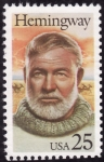 Stamps United States -  HEMINGUAY