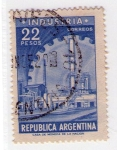 Sellos de America - Argentina -  53  Industria