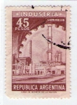 Sellos de America - Argentina -  54  Industria
