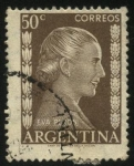 Sellos del Mundo : America : Argentina : Eva Perón.