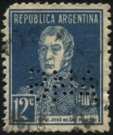 Sellos del Mundo : America : Argentina : Libertador General San Martín.
