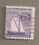 Stamps United States -  Aniversario Construcción naval