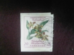 Stamps Colombia -  Odontoglossuno lutio purpueum