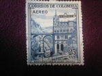 Stamps Colombia -  Santuario de las Lajas