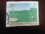 Sellos de America - Colombia -  50años Federación colombiana de golf