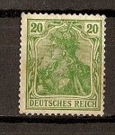 Stamps Europe - Germany -  Imperio / Deutsches Reich.