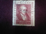 Sellos del Mundo : Europa : Italia : Giambattista Bodoni (1740-1813) (Topografo)- 150º Aniversario de su muerte(1813-1963)
