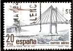 Sellos de Europa - Espa�a -  Exposición 1929. Puente de Rande sobre la Ria de Vigo