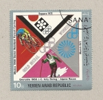 Stamps Yemen -  Medallas oro juegos olímpicos