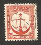 Stamps Pakistan -  la justicia