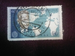 Stamps Venezuela -  Dag Hammarskjöld (1905-1961)-Premio Nobel de la Paz 1961-2°Secretario de la ONU (1953-1961)