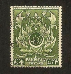 Stamps Pakistan -  58 - IV anivº de la independencia