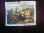 Stamps : America : Venezuela :  Centenario del natalicio de Arturo Michelena 1863-1963