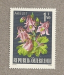Stamps Austria -  Aguileña común