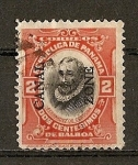 Stamps : America : Panama :  Sello de Panama-Republica Sobrecargado.