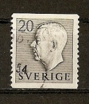 Stamps : Europe : Sweden :  Gustavo VI / Primera Serie.