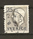 Stamps Sweden -  Gustavo VI / Primera Serie.