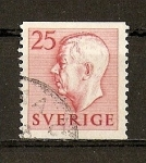 Stamps Sweden -  Gustavo VI / Primera Serie.