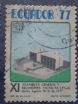 Stamps : America : Ecuador :  XI ASAMBLEA GENERAL DE REUNIONES TECNICAS