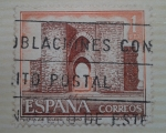 Stamps : Europe : Spain :  PUERTA DE TOLEDO CIUDAD REAL