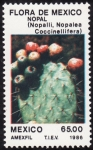 Sellos de America - Mxico -  Flora de Mexico-NOPAL