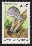 Stamps America - Antigua and Barbuda -  SETAS-HONGOS: 1.105.012,00-Psathyrella tuberculata