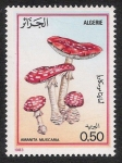 Sellos de Africa - Argelia -  SETAS-HONGOS: 1.102.001,00-Amanita muscaria