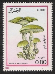 Stamps Africa - Algeria -  SETAS-HONGOS: 1.102.002,00-amanita phalloides