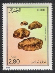 Stamps Algeria -  SETAS-HONGOS: 1.102.004,00-Tefezia leonis