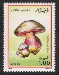 Sellos del Mundo : Africa : Algeria : SETAS-HONGOS: 1.102.011,00-Boletus satanas