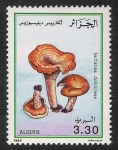 Sellos del Mundo : Africa : Algeria : SETAS-HONGOS: 1.102.014,00-Lactarius deliciosus