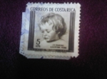 Stamps Costa Rica -  ALBERTINA -VIENA (Pintura de peter Paul Rubens.