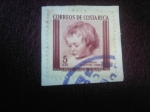 Stamps Costa Rica -  ALBERTINA . Pintor: Peter Paul  Rubens.
