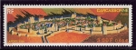 Sellos de Europa - Francia -  Ciudadela medieval de Carcassonne