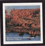 Stamps United Kingdom -  Calzada de los Gigantes y su costa (Irlanda del Norte)