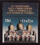 Sellos de Europa - Italia -  Venecia y sus canales (Basilica de S.Marcos)