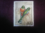 Stamps Venezuela -  Fauna venezolana - Trogon collaris-