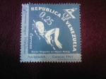 Stamps Venezuela -  PRIMEROS JUEGOS DEPORTIVOS NACIONALES CARACAS (1961)