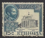 Stamps Africa - Ethiopia -  Tumba del Príncipe Makonnen.