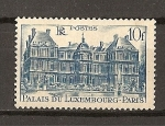 Stamps : Europe : France :  Palacio de Luxemburgo (Paris).
