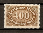 Stamps : Europe : Germany :  Republica Weimar.