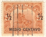 Stamps Guatemala -  Justo Rufino Barrios