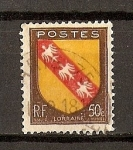 Stamps France -  Escudos / Lorena.